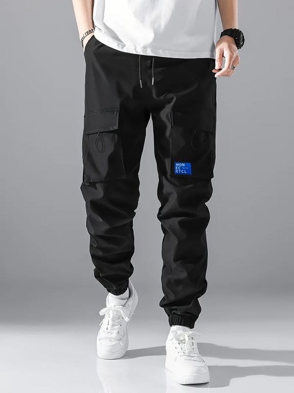 5pcs men's casual sports drawstring pants 5pcs