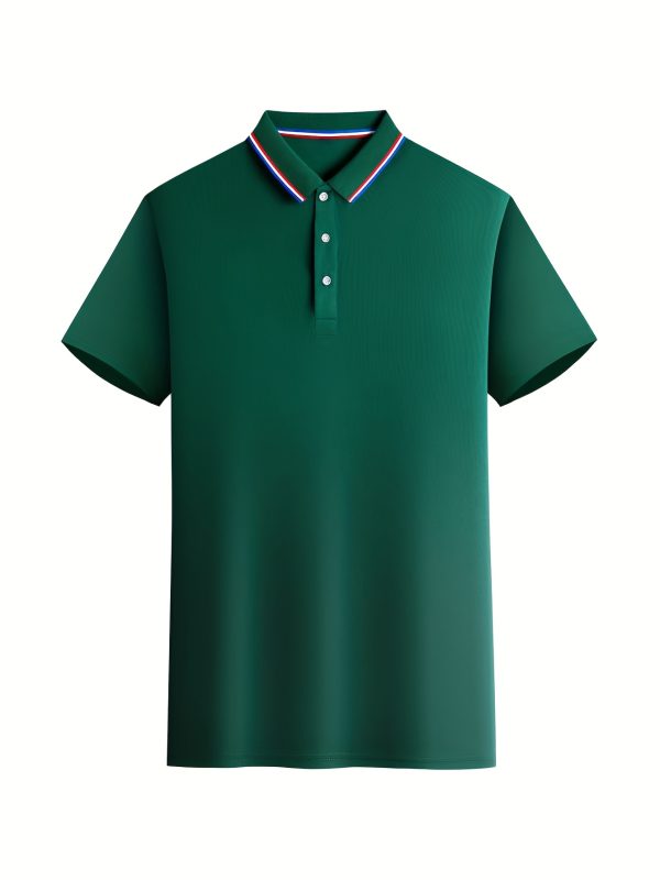 soft business shirts 9pcs men's soft breathable business casual shirts | classic collar & striped cuffs, solid colors for office & casual wear, machine washable, all season versatile short sleeve shirts, seasonal wardrobe staple, skinfriendly material