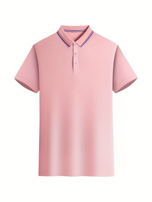 soft business shirts 9pcs men's soft breathable business casual shirts | classic collar & striped cuffs, solid colors for office & casual wear, machine washable, all season versatile short sleeve shirts, seasonal wardrobe staple, skinfriendly material