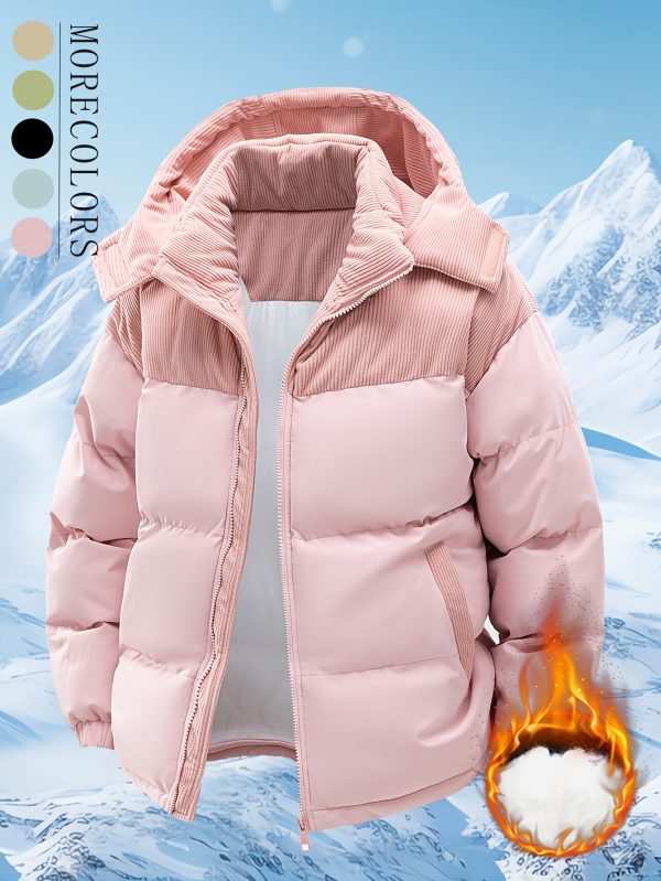 2025 new winter men's coat hooded, casual, plus size velvet for cold weather