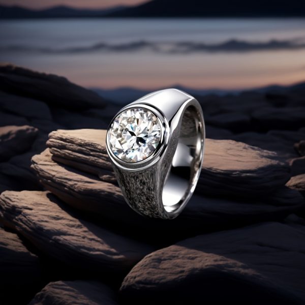 925 silver with 3ct moissanite simple atmosphere fashion without losing elegance creative suitable for daily party party dating anniversary christmas day valentine's day birthday wear gift must have