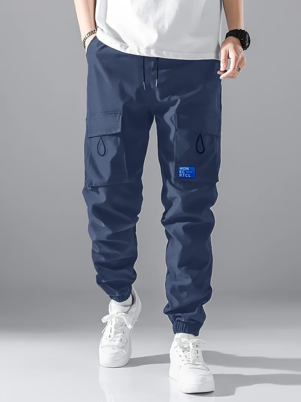 5pcs men's casual sports drawstring pants 5pcs